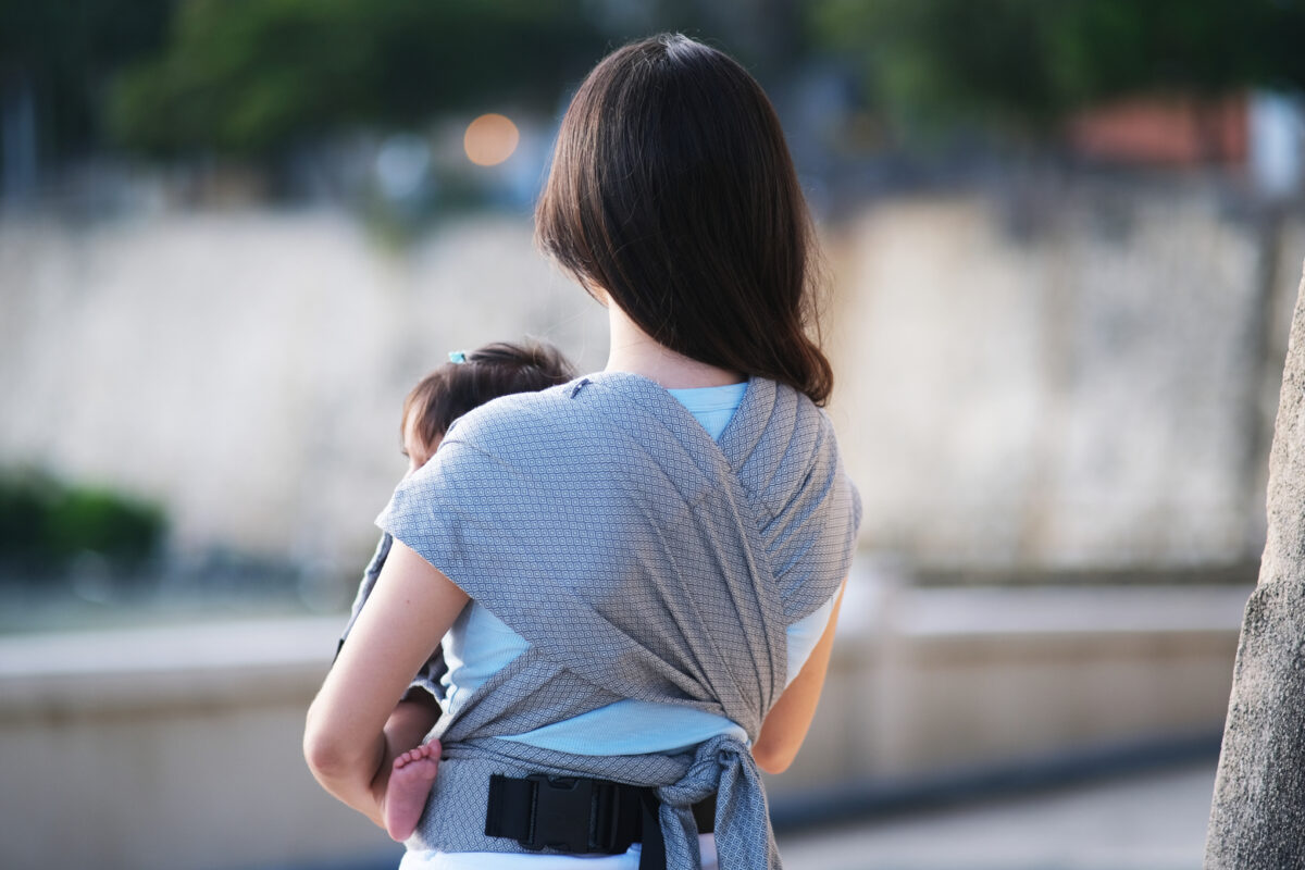 Neko Halfbuckle Babycarrier- Grey Diamond