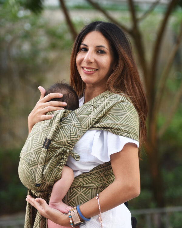 Neko Half Buckle Baby Carrier - Cedar