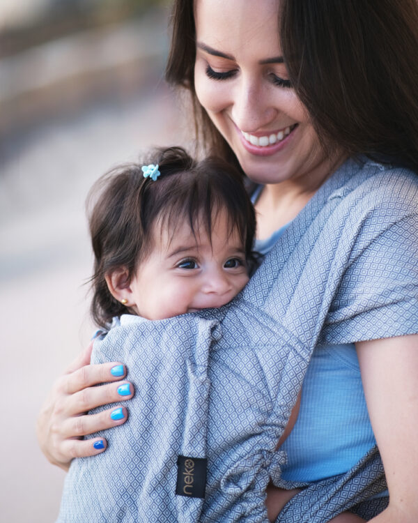 Neko Halfbuckle Babycarrier- Grey Diamond