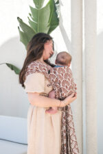 Neko Half Buckle Baby Carrier - Mocha (Linen)