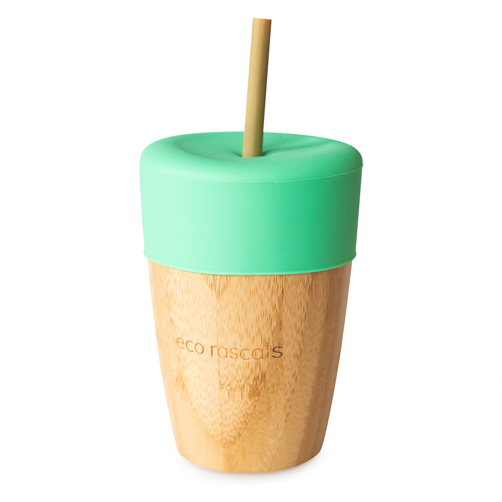 Eco Rascals Bamboo Cup with Straws