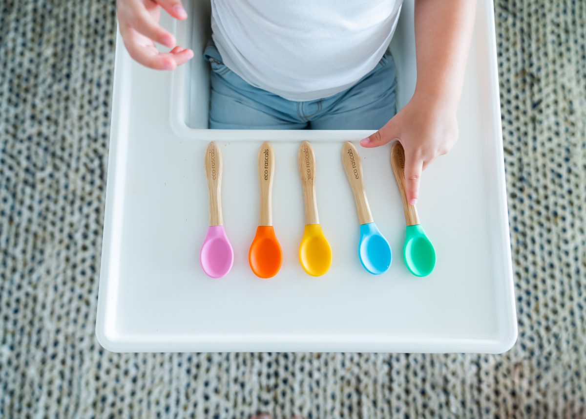 Eco Rascals - Bamboo and Silicone Spoons