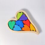 Grimm's Rainbow Hearts, 13 Pieces, 10177